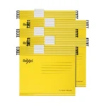 Rexel Classic Suspension Files Foolscap Yellow (Pack of 25)