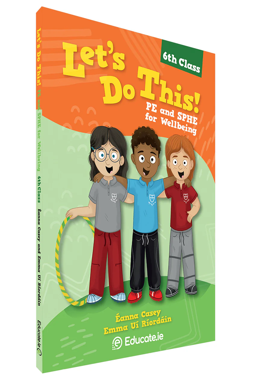 Let_sDoThis6thClass3DBookCoverORANGE.webp 9781916832794 Let's Do This! 6th Class - Pupil Book + Human Development Booklet Stage 2 - New 2026 Educate.ie - Image 1