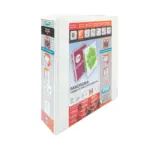 Elba Panorama 56mm Presentation Lever Arch File A4 White (Pack of 5)