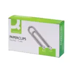 Q-Connect Paperclips Plain 32mm 100 Per Box  KF01314Q